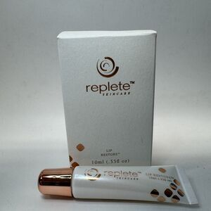 NIB Vegan global Replete‎ skincare lip restore 10 mL global anti-aging $58 MSRP
